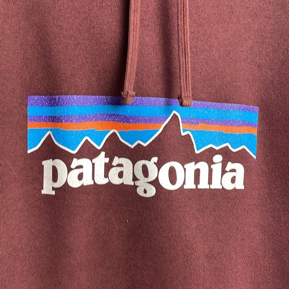 Patagonia Sweatshirt Hoodie Uprisal Small regular fit women's maroon - Picture 2 of 10